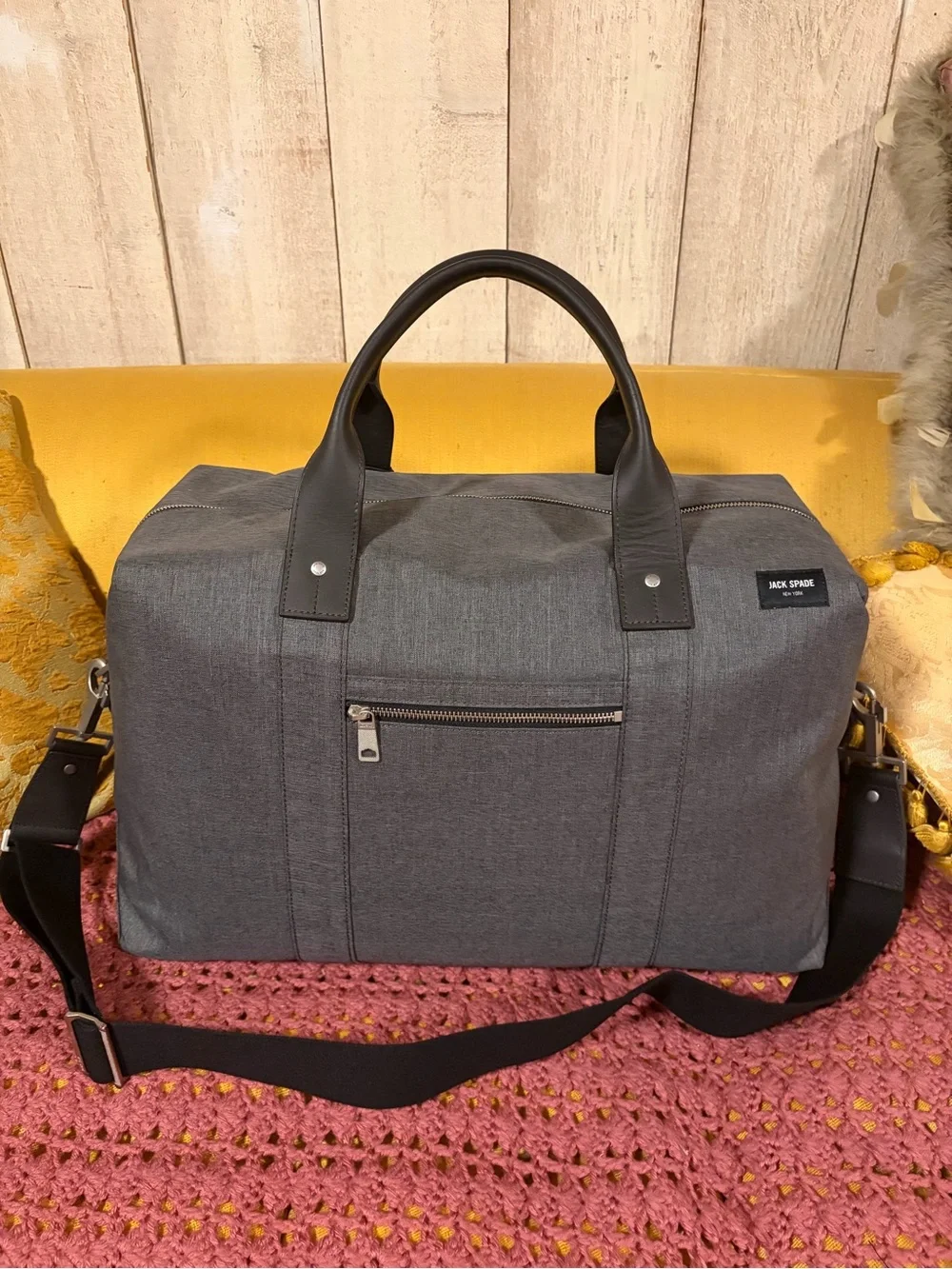 Jack Spade sleek gray